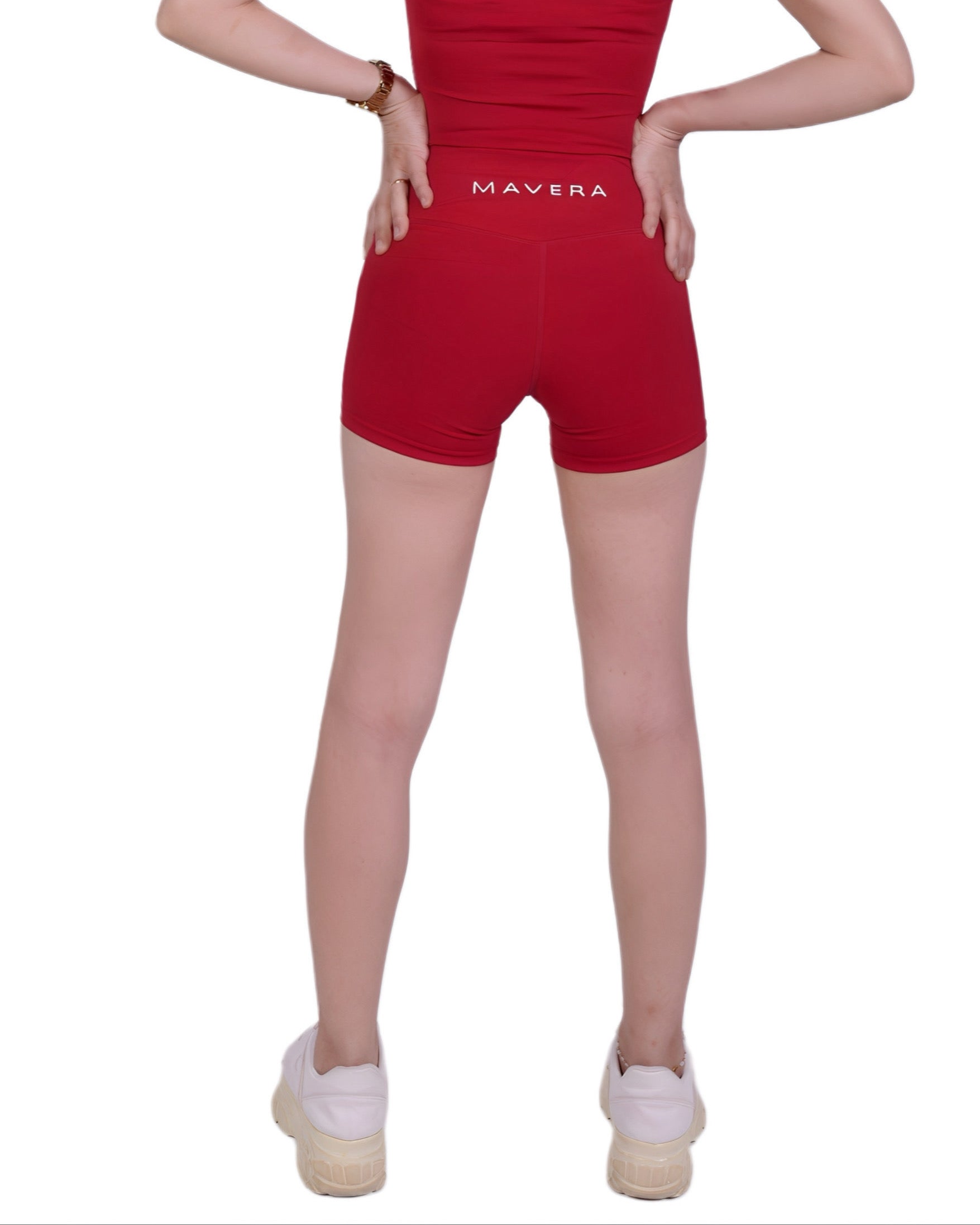 Second Skin™ Shorts Red – Bewegungsfreiheit & Komfort