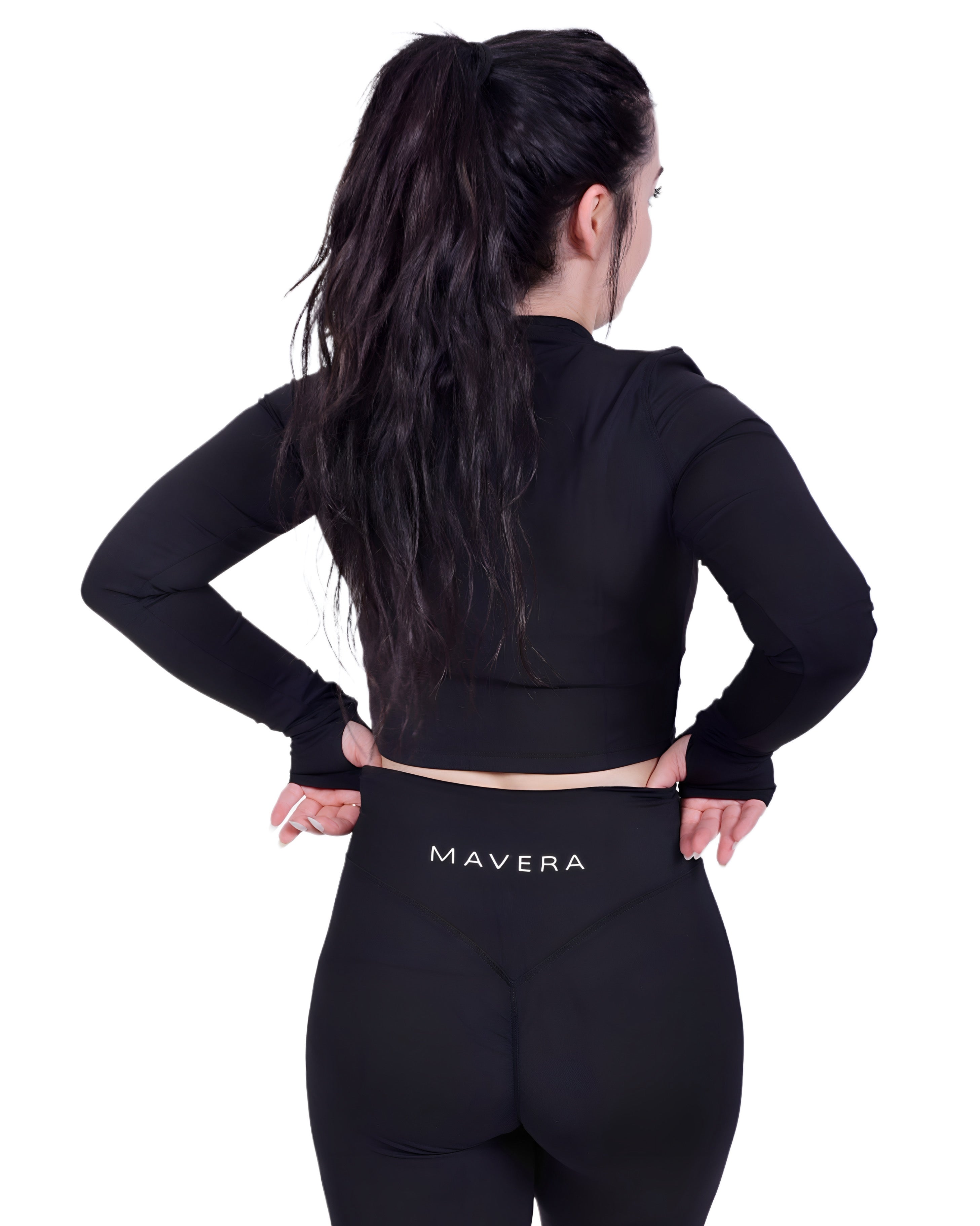 Zip Into Motion™ Sportjacke Schwarz – Leicht & Atmungsaktiv