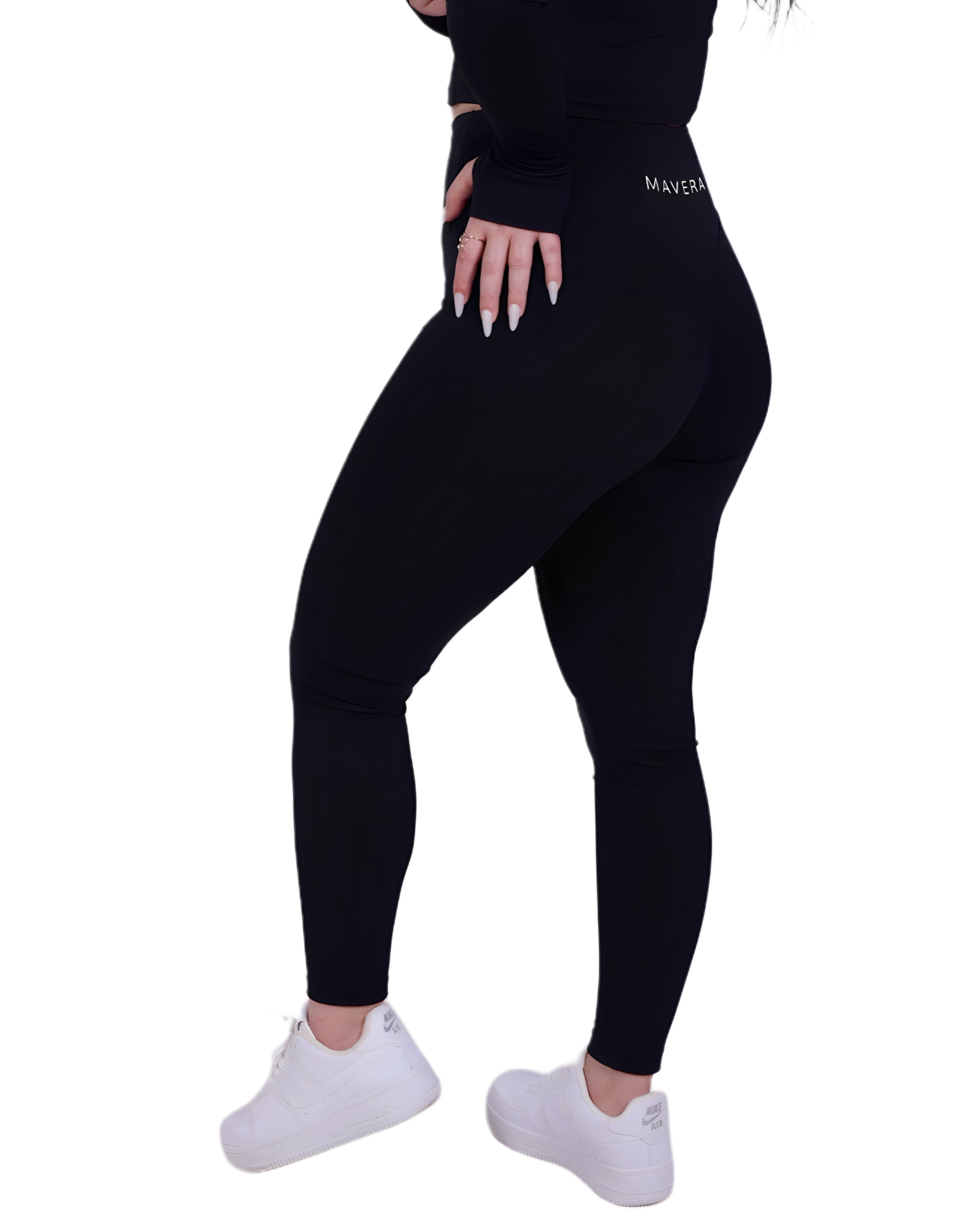 Zip Into Motion™ Leggings Black – Figurbetont & Flexibel