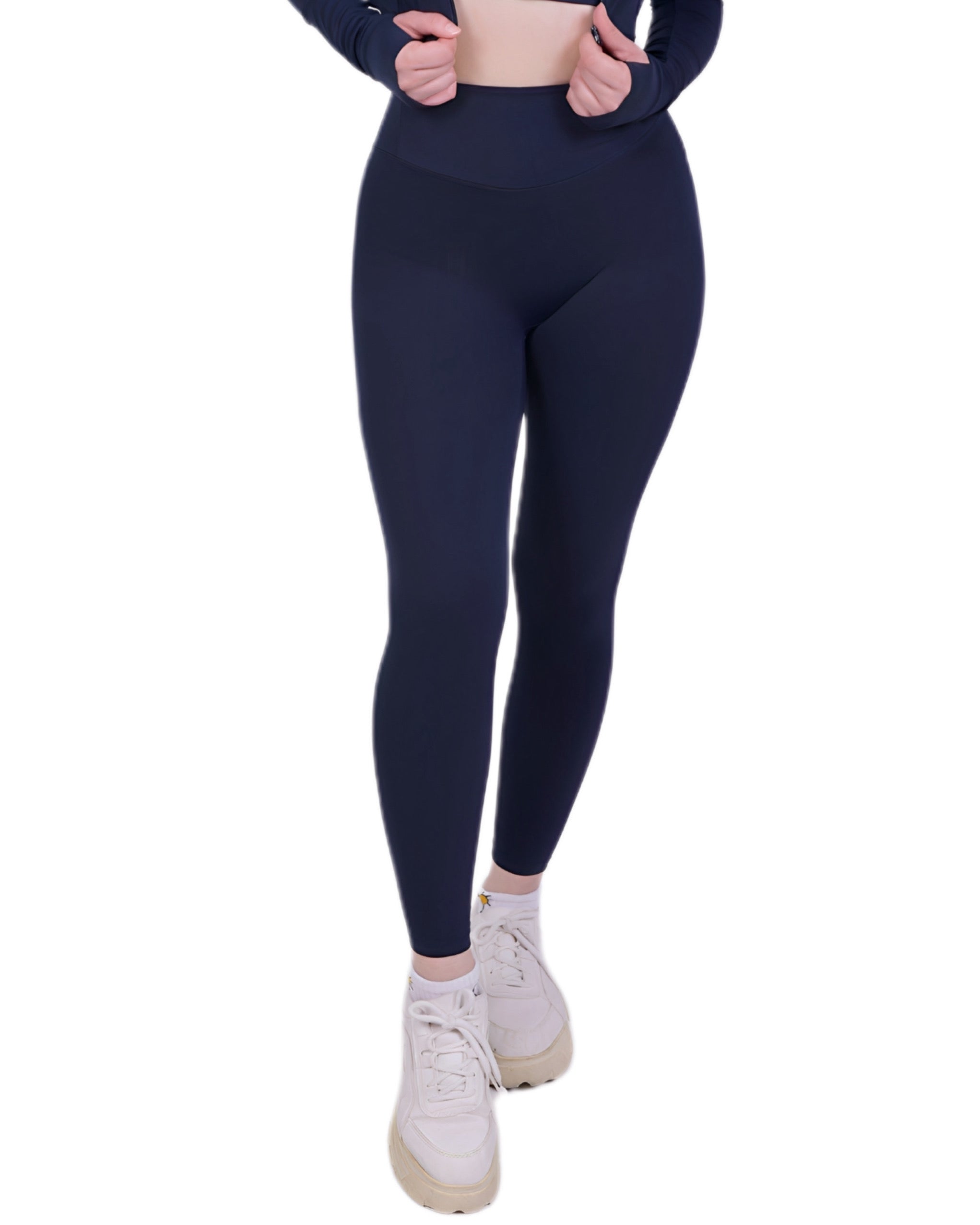 Zip Into Motion™ Leggings Navyblue – Figurbetont & Flexibel