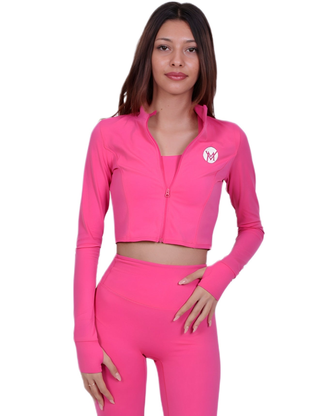 Zip Into Motion™ Sportjacke HotPink – Leicht & Atmungsaktiv