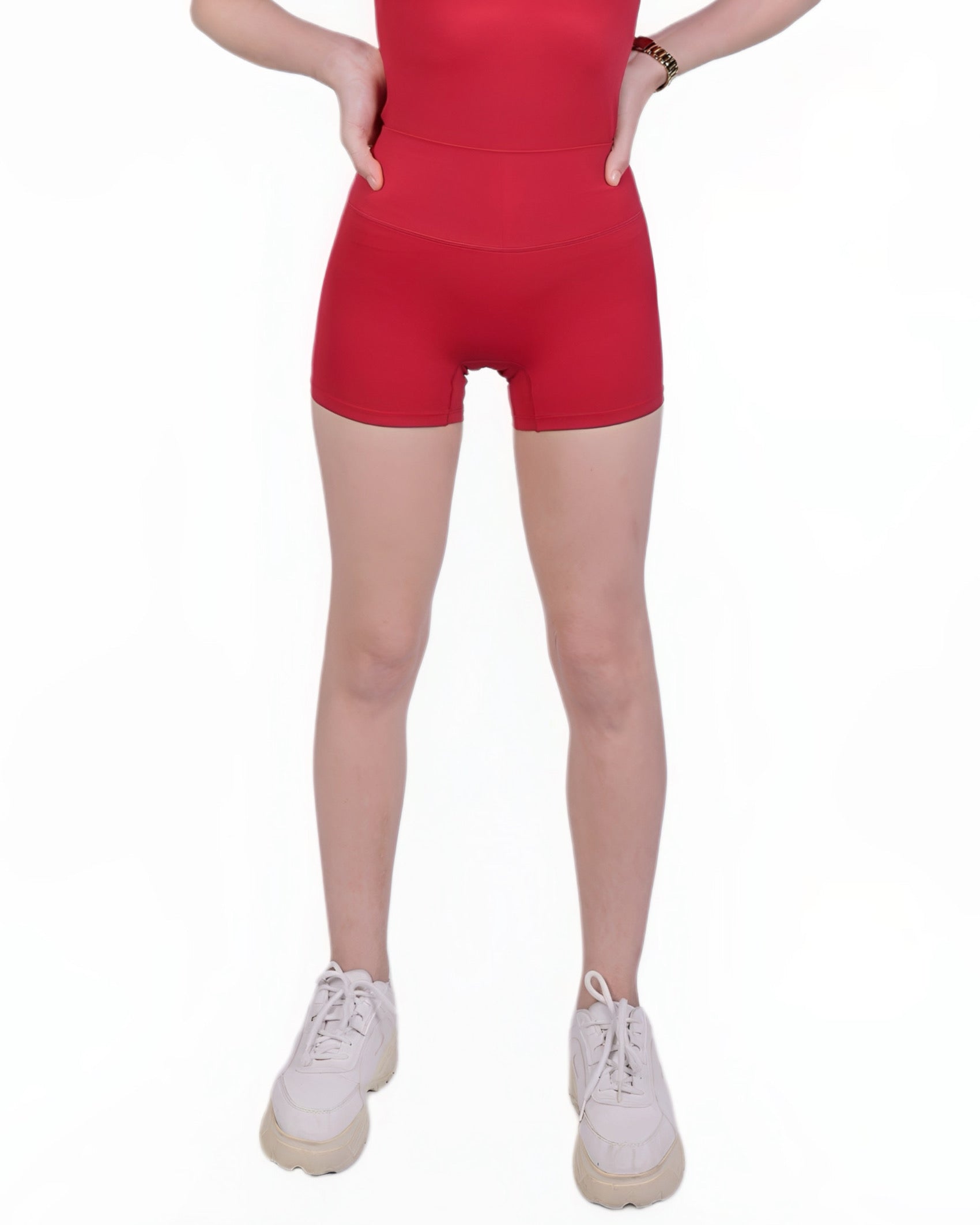 Second Skin™ Shorts Red – Bewegungsfreiheit & Komfort