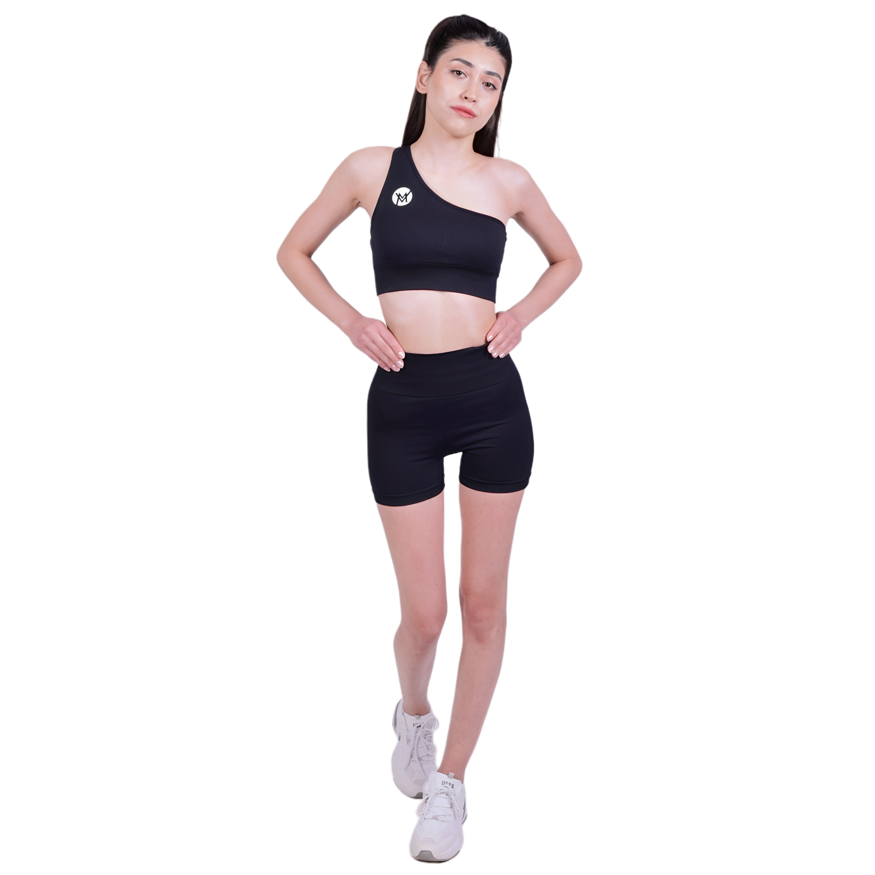 Sweat Scrunch™ Short Black – Seamless & Quick-Dry