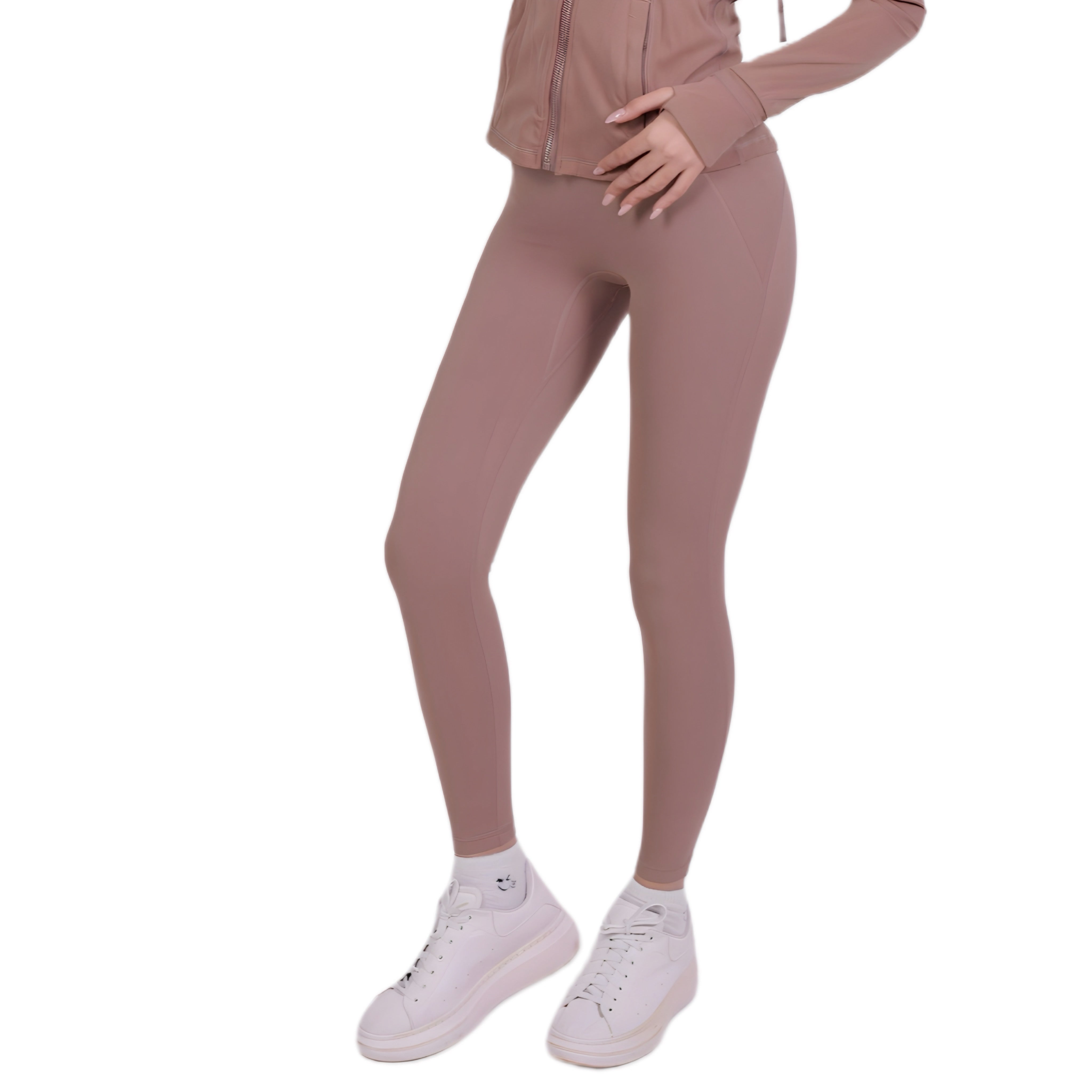 Sharp Fit™ Leggings Brown – Figurbetont & Flexibel