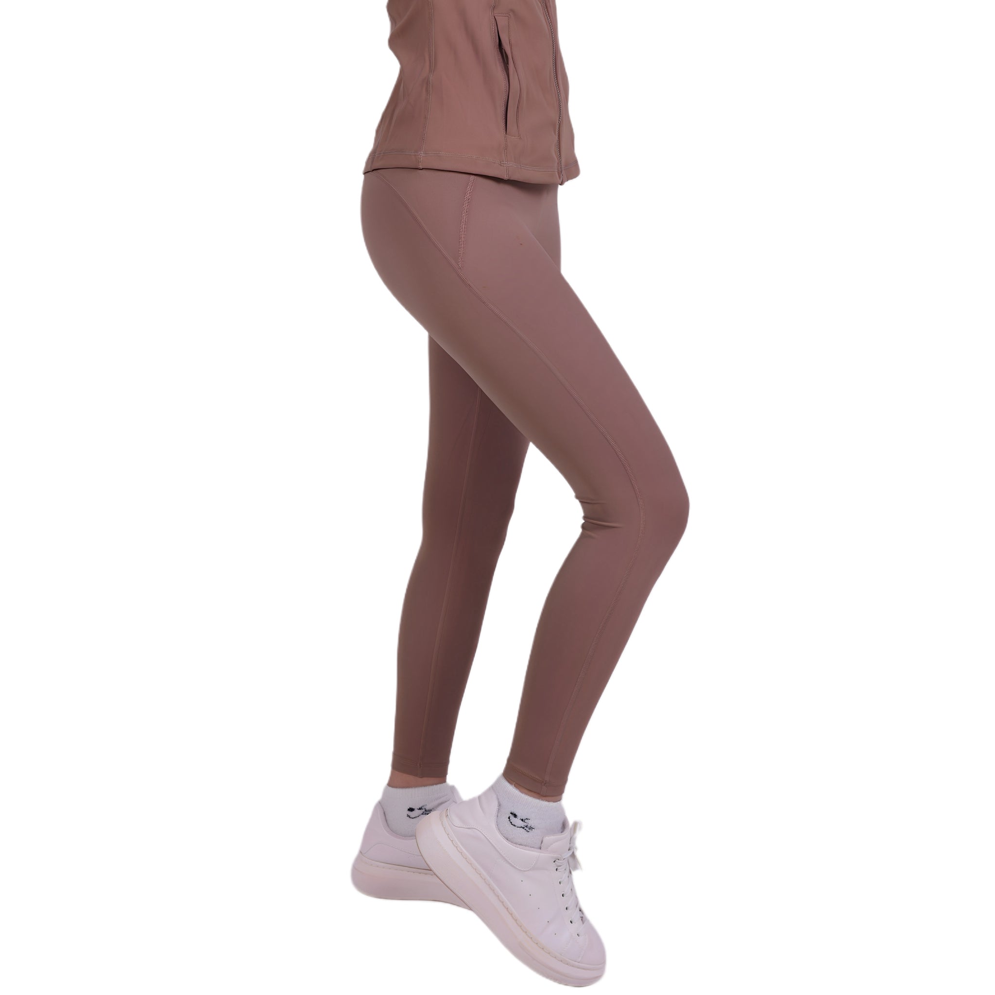 Sharp Fit™ Leggings Brown – Figurbetont & Flexibel