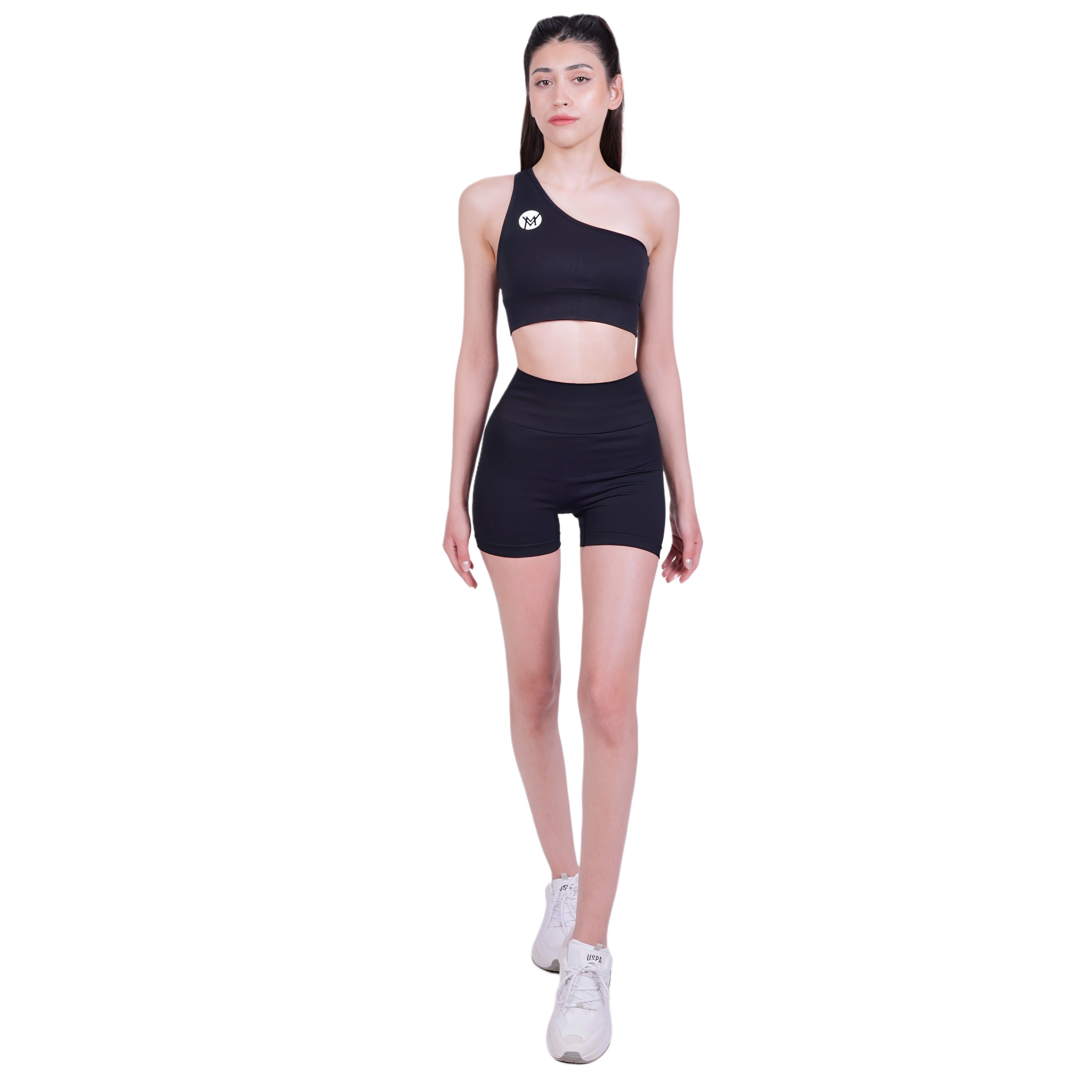 Sweat Scrunch™ Short Black – Seamless & Quick-Dry