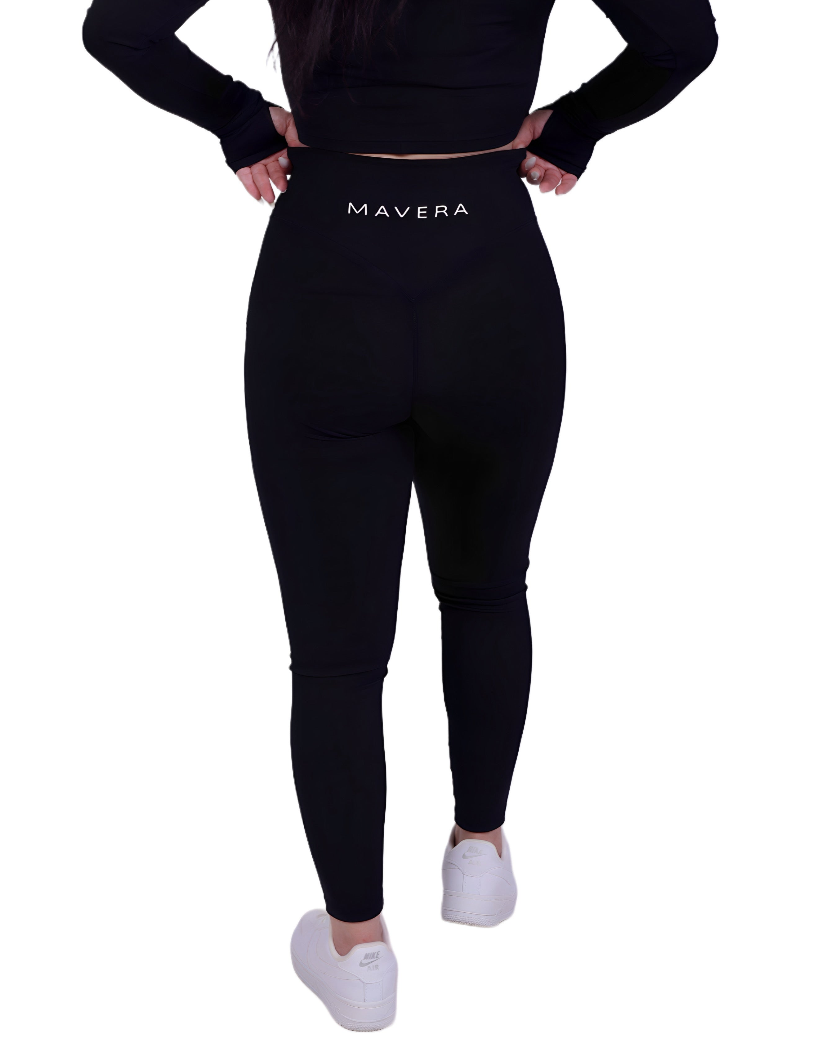 Zip Into Motion™ Leggings Black – Figurbetont & Flexibel