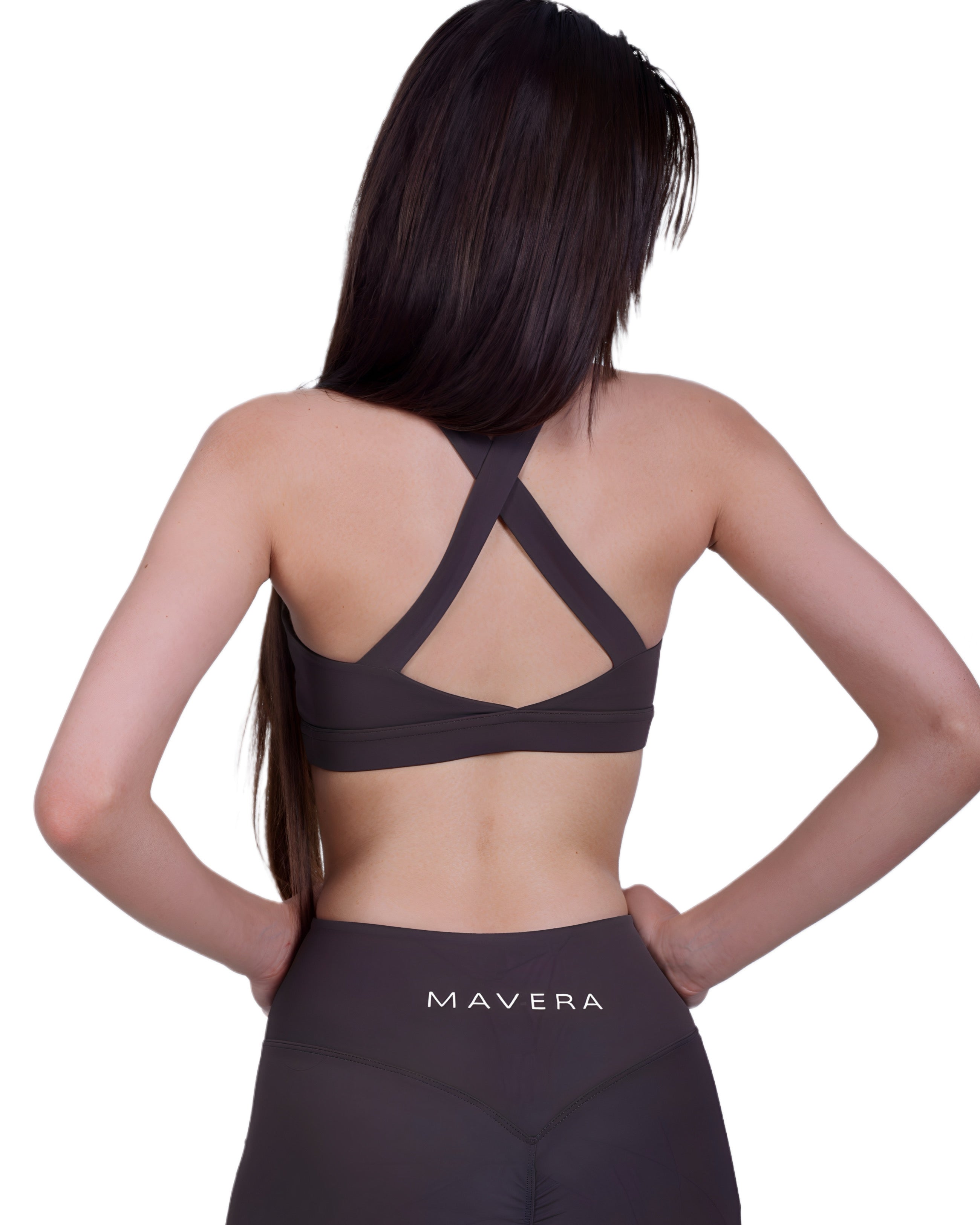 Zip Into Motion™ Sports Bra Gray – Support & Style