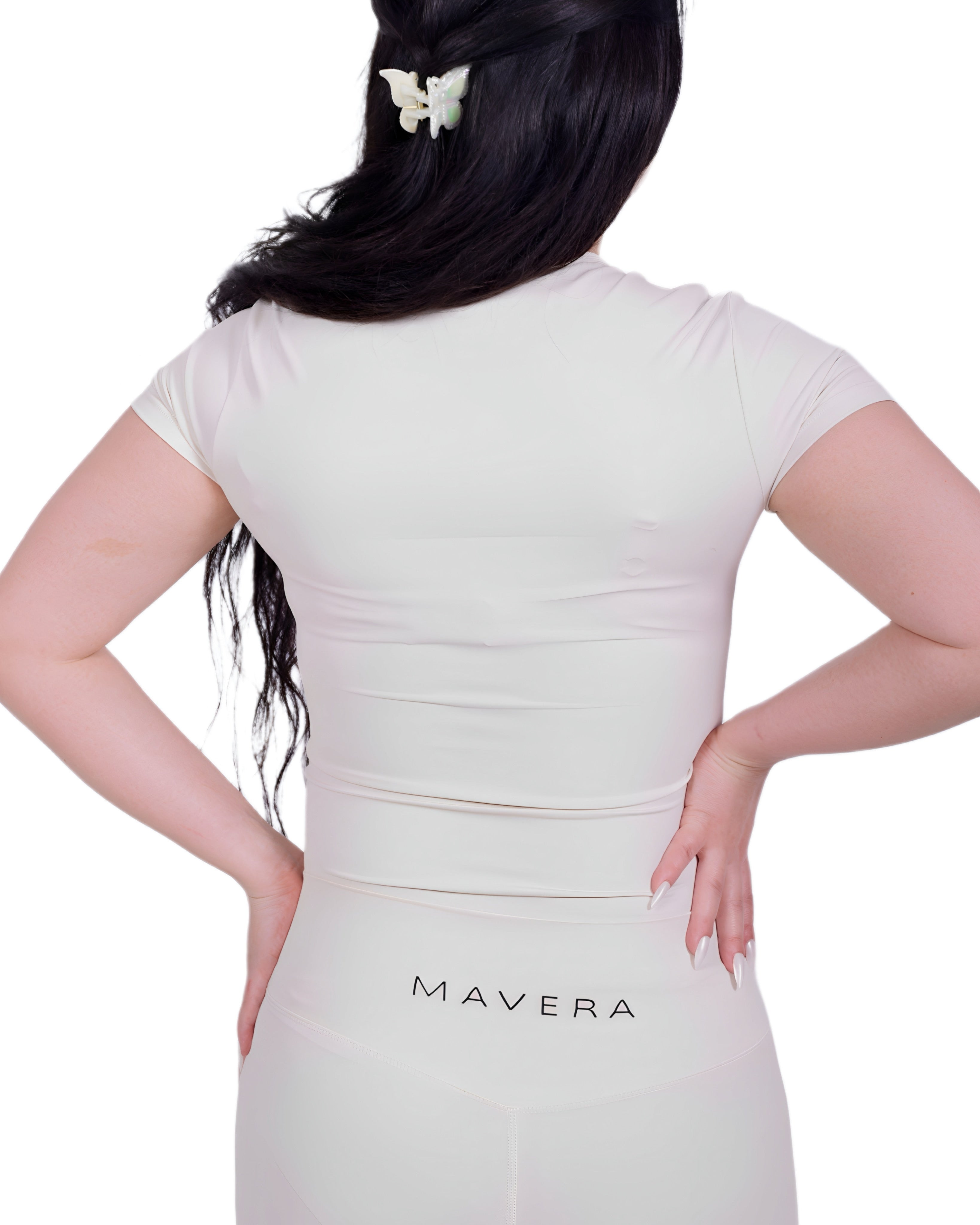 Second Skin™ T-Shirt Ivory – Leicht & Atmungsaktiv