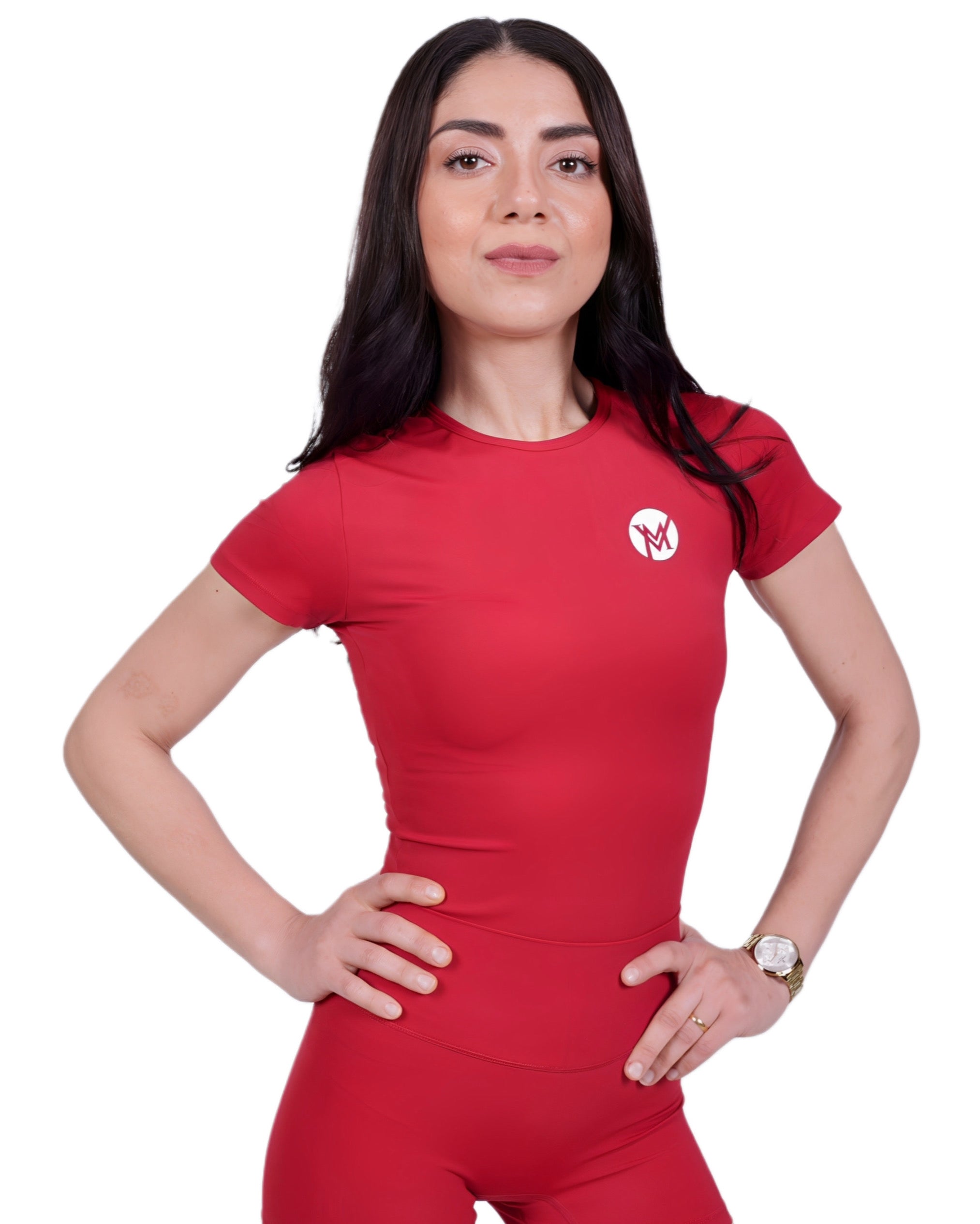 Second Skin™ T-Shirt Red – Leicht & Atmungsaktiv