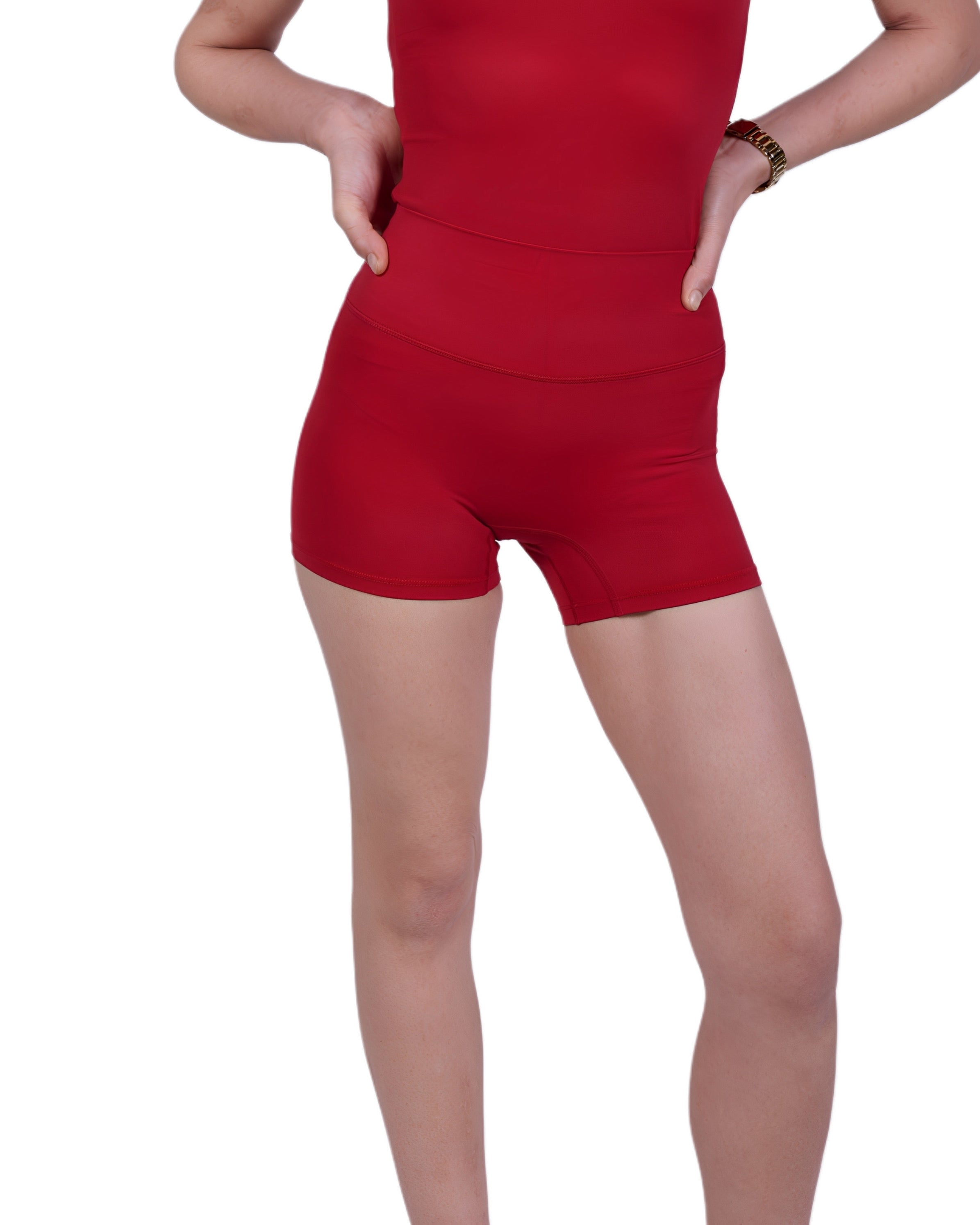 Second Skin™ Shorts Red – Bewegungsfreiheit & Komfort