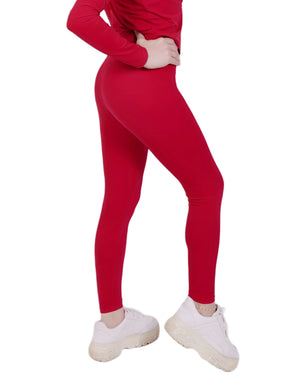 Second Skin™ Leggings Red – Figurbetont & Flexibel