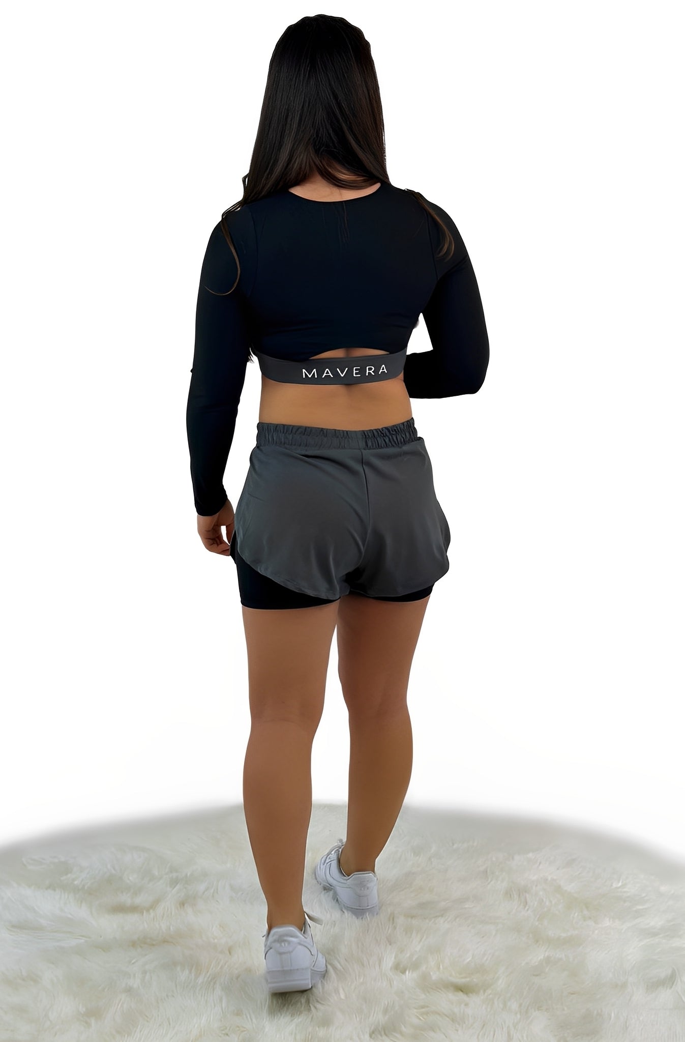 Rara Gear Short – Black Gray - Funktional, figurbetont & maximal flexibel.