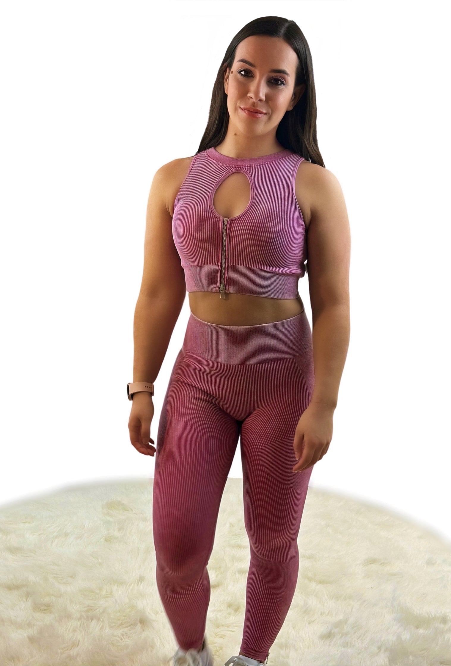 Eminence Activewear Top – Wine Red | Breathable, sustainable fit for yoga and everyday athleisure