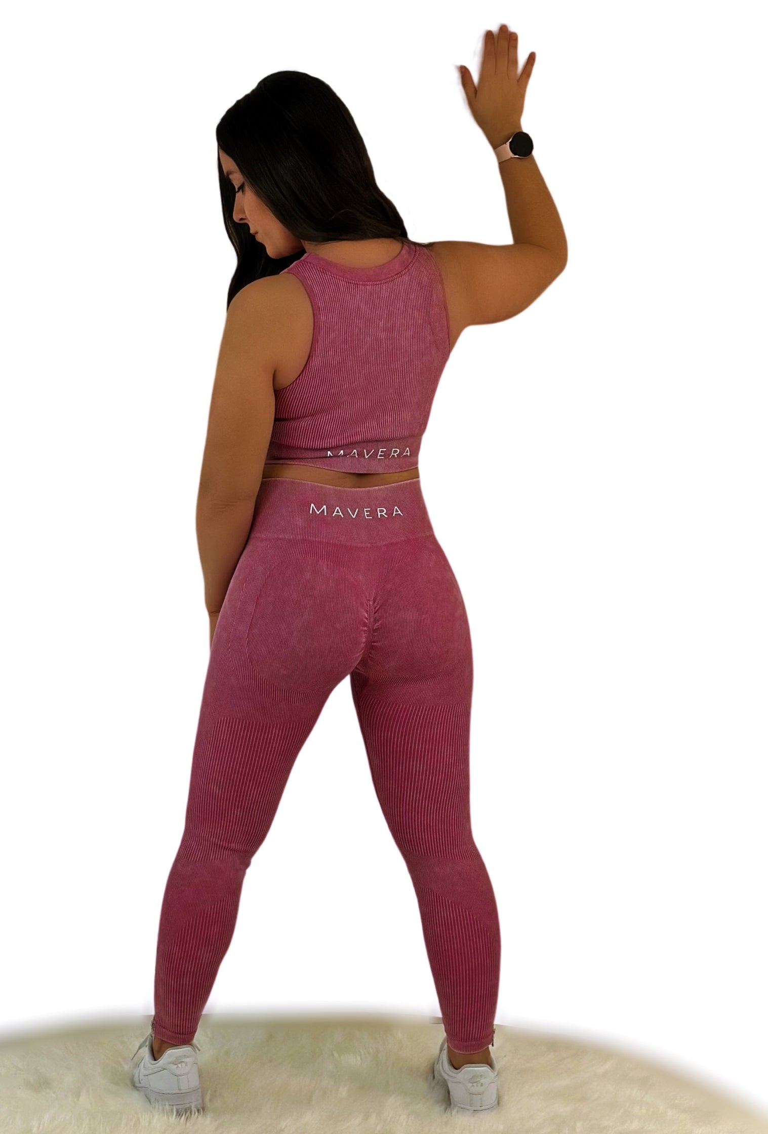 Eminence Activewear Top – Wine Red | Breathable, sustainable fit for yoga and everyday athleisure